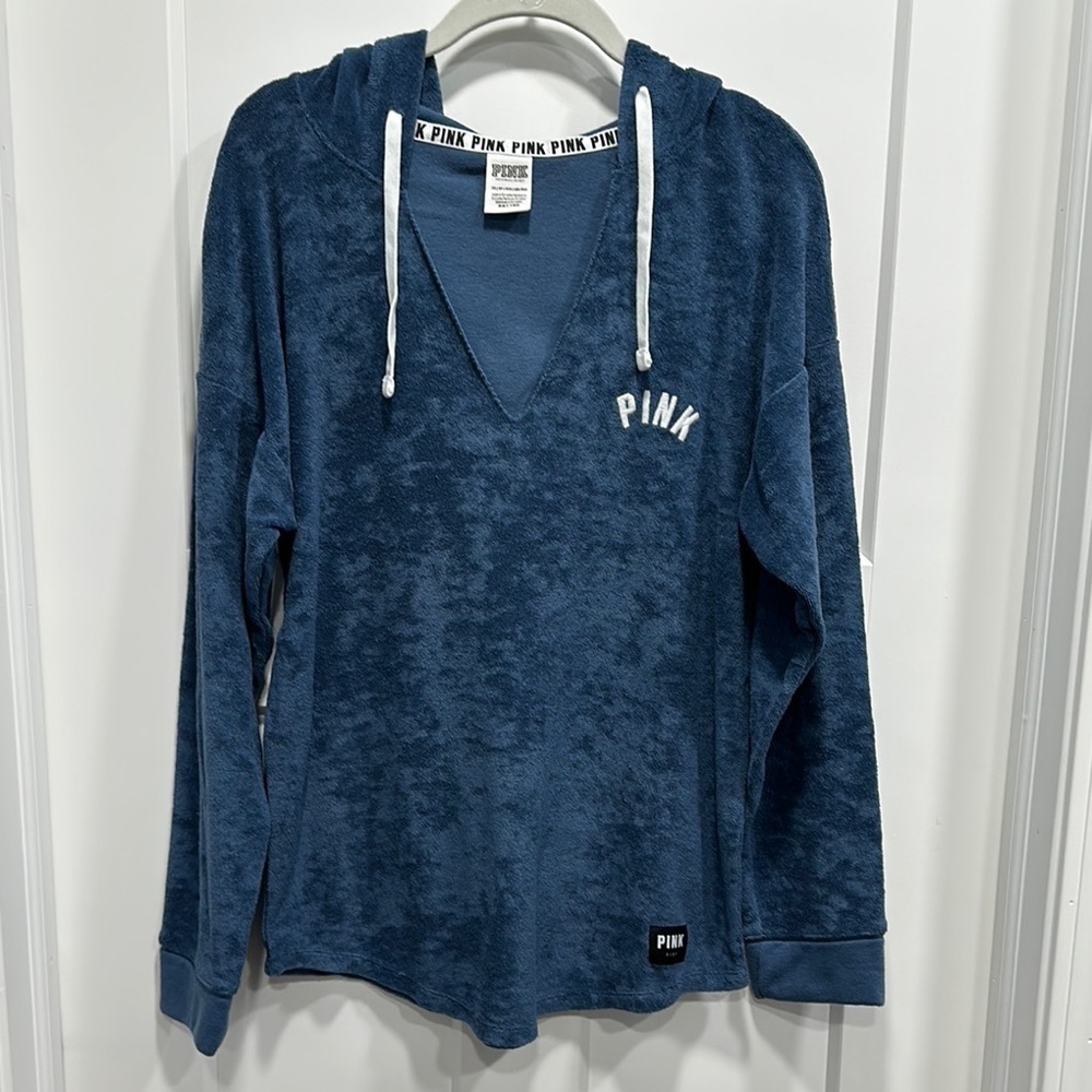 Victoria’s Secret PINK V-Neck Hoodie Size XS